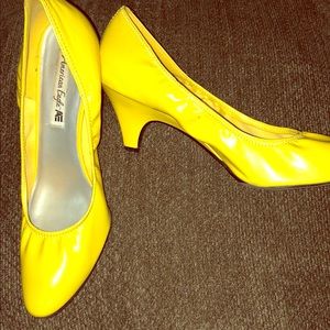 Yellow heels